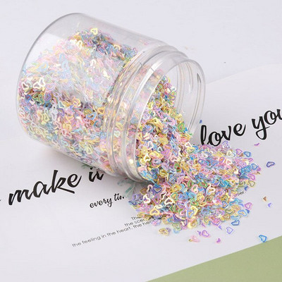 10g/Bag Mix Macaroon Colors Sequins Craft Glittering Star Heart Sakura Paillettes DIY Manicure Nail Art Lentejuelas Accessories
