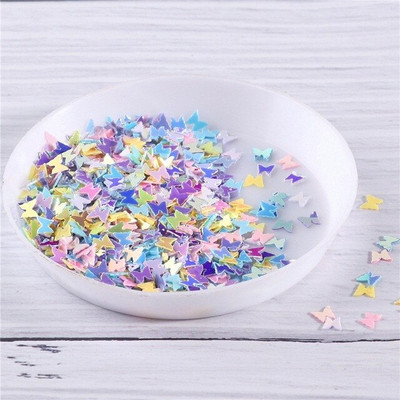 10g/Bag Mix Macaroon Colors Sequins Craft Glittering Star Heart Sakura Paillettes DIY Manicure Nail Art Lentejuelas Accessories