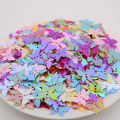 10g 13mm liblikas litrid Golden Paillette õmblemine Papillon litrid Rõivaste aksessuaarid Riietustarvikud Segavärvilised