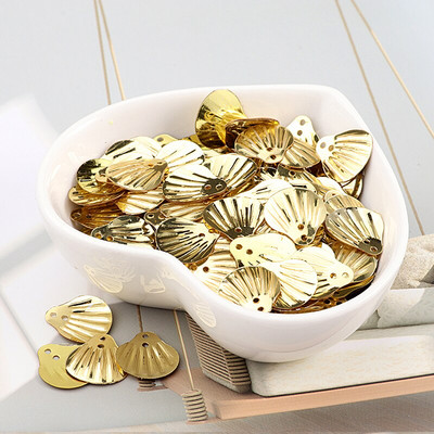 13 mm DIY litrid kesta kuju värviline õmblemine pulmakleit Aksessuaarid Paillettes Dekoratsioon DIY materjal 120 tk