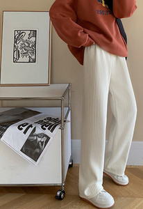 Casual γυναικείο παντελόνι για εγκύους με πούπουλο