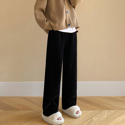 Casual γυναικείο παντελόνι για εγκύους με πούπουλο