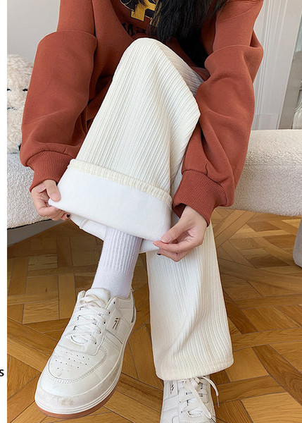 Casual γυναικείο παντελόνι για εγκύους με πούπουλο