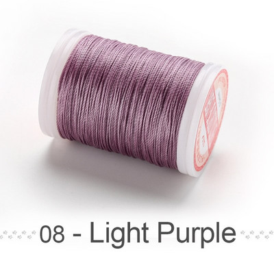 Υψηλής ποιότητας Δερμάτινο Ράψιμο Κερωμένο Κλωστή Στρογγυλό Σχοινί για Βραχιολάκι Ύφανσης Craft DIY και Ράψιμο Κεντήματος Πολυεστέρα 0,4-0,5-0,6mm