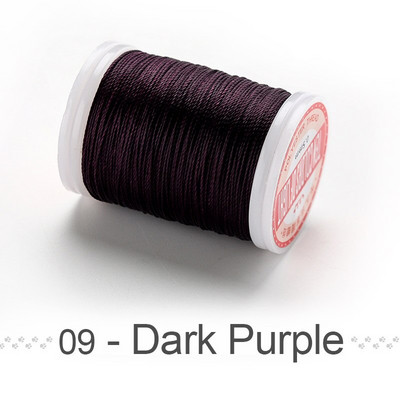 Υψηλής ποιότητας Δερμάτινο Ράψιμο Κερωμένο Κλωστή Στρογγυλό Σχοινί για Βραχιολάκι Ύφανσης Craft DIY και Ράψιμο Κεντήματος Πολυεστέρα 0,4-0,5-0,6mm