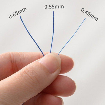 25 τμχ Δερμάτινο σετ κλωστών ραπτικής για DIY Εργαλεία Χειροτεχνίας Πολυεστερική Κερωμένη Κλωστή Μασούρι 0,45mm/0,55mm/0,65mm