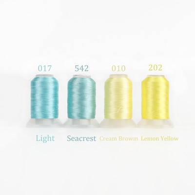 63 Brother Colors Set Premium πολυεστερικό νήμα κεντήματος 500M (550Y) Every Spool Brother Babylock Janome Singer Home Machine