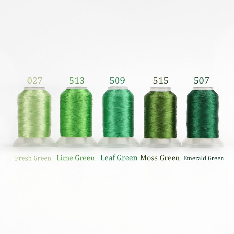 63 Brother Colors Set Premium πολυεστερικό νήμα κεντήματος 500M (550Y) Every Spool Brother Babylock Janome Singer Home Machine