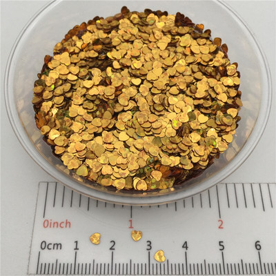 20g 3mm Love Heart Shape PVC Paiete libere Glitter Paillettes pentru Nail Art manichiura/cusut/decor de nunta confetti