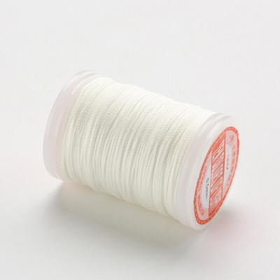 0,5 mm ümmargune vahatatud niit polüester nahk käsitöö õmblusnöör punutud käevõrud isetegemise tarvikud käsitsi õmblusnöör ehted köis