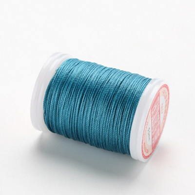 0,5 mm ümmargune vahatatud niit polüester nahk käsitöö õmblusnöör punutud käevõrud isetegemise tarvikud käsitsi õmblusnöör ehted köis