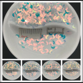 Nova vruća serija zlatnih boja od 20 g PVC rasutih šljokica Svjetlucave palete za Nail Art manikuru/šivanje/konfete za vjenčanje