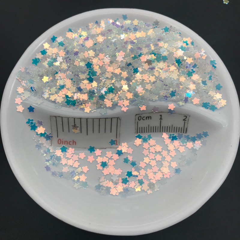 Nova vruća serija zlatnih boja od 20 g PVC rasutih šljokica Svjetlucave palete za Nail Art manikuru/šivanje/konfete za vjenčanje