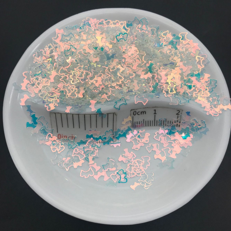 Nova vruća serija zlatnih boja od 20 g PVC rasutih šljokica Svjetlucave palete za Nail Art manikuru/šivanje/konfete za vjenčanje