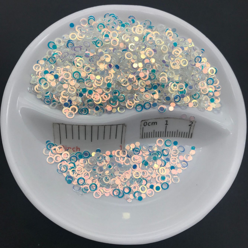 Nova vruća serija zlatnih boja od 20 g PVC rasutih šljokica Svjetlucave palete za Nail Art manikuru/šivanje/konfete za vjenčanje