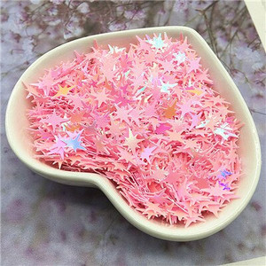 10g ροζ πούλιες Mix πούλιες για Craft Glitter Star Heart Flower Mermaid Shell Unicorn Paillettes DIY Manicure Nail Art Decor