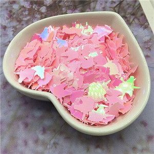 10g ροζ πούλιες Mix πούλιες για Craft Glitter Star Heart Flower Mermaid Shell Unicorn Paillettes DIY Manicure Nail Art Decor