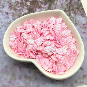 10g ροζ πούλιες Mix πούλιες για Craft Glitter Star Heart Flower Mermaid Shell Unicorn Paillettes DIY Manicure Nail Art Decor