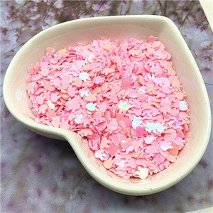 10g ροζ πούλιες Mix πούλιες για Craft Glitter Star Heart Flower Mermaid Shell Unicorn Paillettes DIY Manicure Nail Art Decor