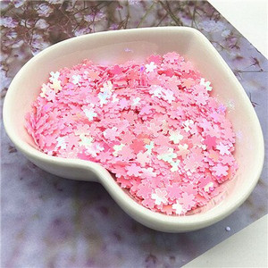 10g ροζ πούλιες Mix πούλιες για Craft Glitter Star Heart Flower Mermaid Shell Unicorn Paillettes DIY Manicure Nail Art Decor