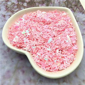 10g ροζ πούλιες Mix πούλιες για Craft Glitter Star Heart Flower Mermaid Shell Unicorn Paillettes DIY Manicure Nail Art Decor