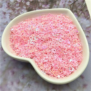 10g ροζ πούλιες Mix πούλιες για Craft Glitter Star Heart Flower Mermaid Shell Unicorn Paillettes DIY Manicure Nail Art Decor
