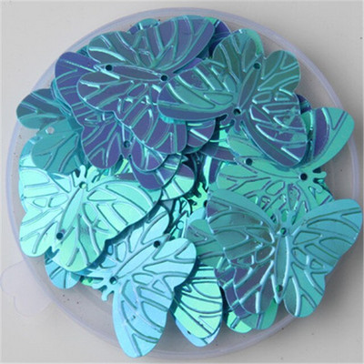 20Pcs/Lot 22*30mm veliki leptir šljokice s 2 rupe PVC paillette DIY šivanje vjenčanica Ženska odjeća Lentejuelas dodaci