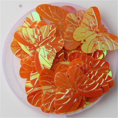 20Pcs/Lot 22*30mm veliki leptir šljokice s 2 rupe PVC paillette DIY šivanje vjenčanica Ženska odjeća Lentejuelas dodaci