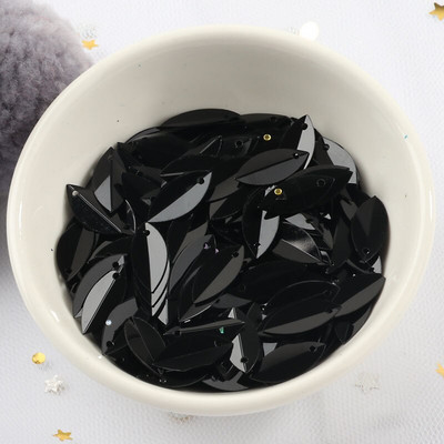 Uus! 720 tk 6*14mm ovaalsed volditud litrid hobusesilmade kuju lahtised litrid meisterdamiseks pulmakaunistused õmblustarvikud