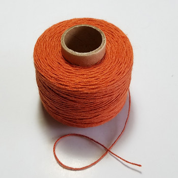 Цветен 100% ленен конец 120 м/ролка канап за шиене Аксесоар за плетене на една кука Направи си сам