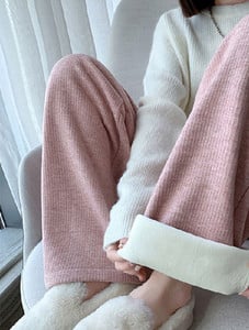 Χειμερινό φαρδύ παντελόνι για εγκύους