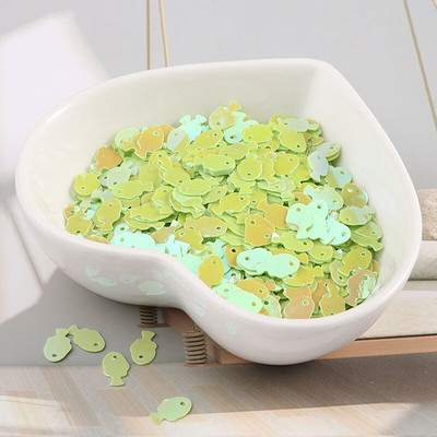 10g/τσάντα 5*7mm Πολύχρωμες πούλιες ψαριών DIY slime υλικό πούλιες Εξαρτήματα για κεντήματα κοσμήματα στολής χειροτεχνίας 720 τμχ