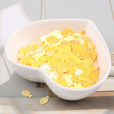 10g/τσάντα 5*7mm Πολύχρωμες πούλιες ψαριών DIY slime υλικό πούλιες Εξαρτήματα για κεντήματα κοσμήματα στολής χειροτεχνίας 720 τμχ