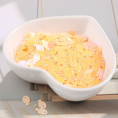 10g/τσάντα 5*7mm Πολύχρωμες πούλιες ψαριών DIY slime υλικό πούλιες Εξαρτήματα για κεντήματα κοσμήματα στολής χειροτεχνίας 720 τμχ