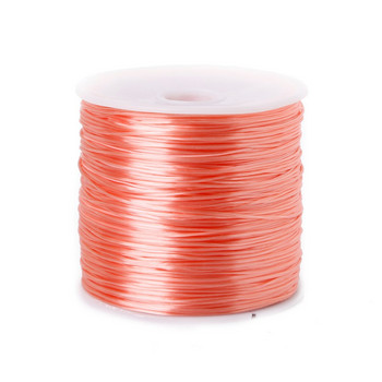 50M/Roll Colorful Nylon Rubber Crystal Cord For Handmade DIY Beading Stretch Cords Elastic Line Making Handmade Supplies