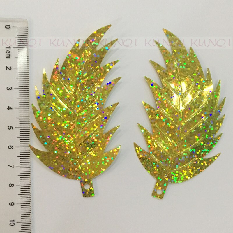 Νέα άφιξη 50 τμχ 90*46 χιλιοστά Κύπελλο Μεγάλες Φύλλες Χαλαρές Παγιέτες Παϊλέτες Ράψιμο, Γαμήλια Χειροτεχνία, Γυναικεία Παιδικά DIY Αξεσουάρ ενδυμάτων