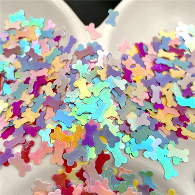 30g Bone Golden Mix Loose Sequin Paillette Ράψιμο, Wedding Craft, Women Kids DIY ,Craft filler Χονδρική