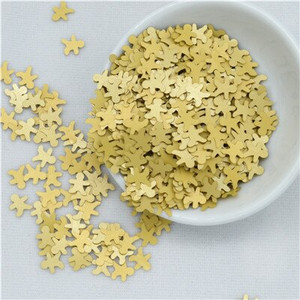 3000 tk 8 mm jõulupiparkoogimees lahtised litrid Paillette õmblemine käsitöö jaoks Scrapbooking Navidad kaunistused