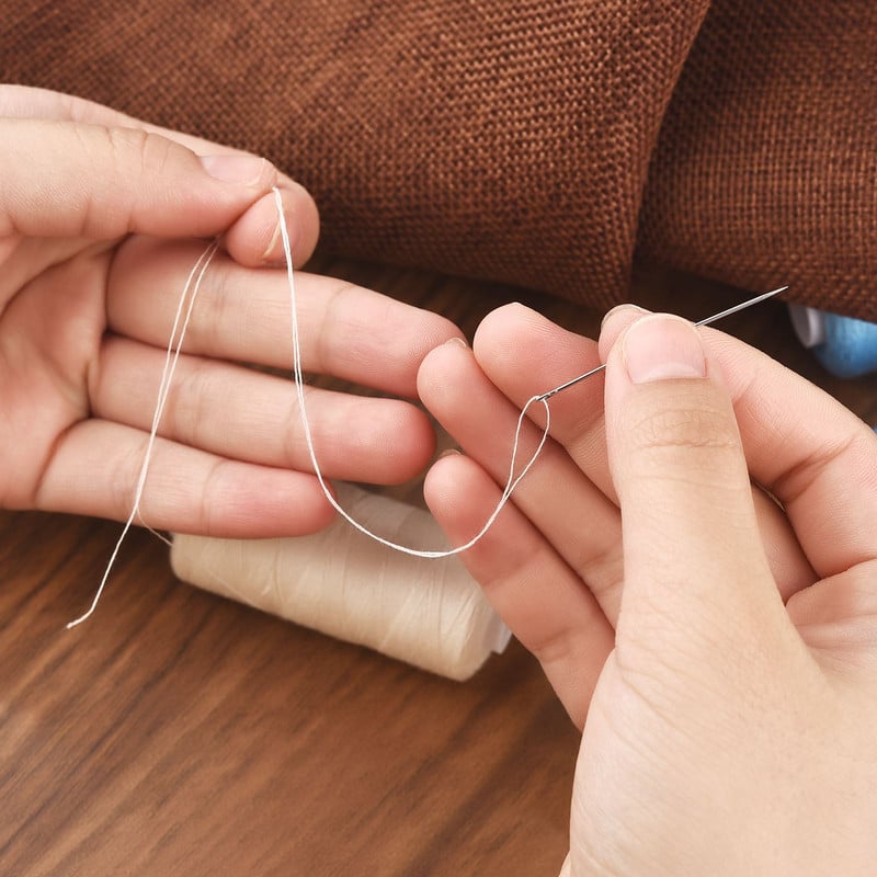 6tk/komplekt Õmblusniit Käsiõmblus/Masinõmblus Tikkimisniit 400 Jardi õmblusniit Käsitöötööriist Käsitsi valmistatud kodutarbed