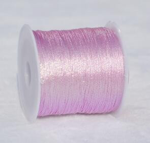 Χρυσή και ασημένια κλωστή Συμφωνική κλωστή βραχιόλι Πλεκτό σχοινί νήμα νεφρίτη diy υλικό Χειροποίητο πλεκτό κόσμημα