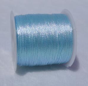 Χρυσή και ασημένια κλωστή Συμφωνική κλωστή βραχιόλι Πλεκτό σχοινί νήμα νεφρίτη diy υλικό Χειροποίητο πλεκτό κόσμημα