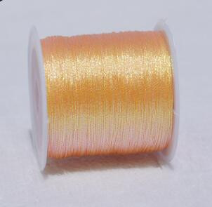 Χρυσή και ασημένια κλωστή Συμφωνική κλωστή βραχιόλι Πλεκτό σχοινί νήμα νεφρίτη diy υλικό Χειροποίητο πλεκτό κόσμημα