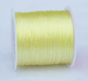 Χρυσή και ασημένια κλωστή Συμφωνική κλωστή βραχιόλι Πλεκτό σχοινί νήμα νεφρίτη diy υλικό Χειροποίητο πλεκτό κόσμημα