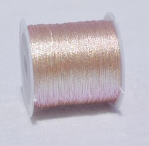 Χρυσή και ασημένια κλωστή Συμφωνική κλωστή βραχιόλι Πλεκτό σχοινί νήμα νεφρίτη diy υλικό Χειροποίητο πλεκτό κόσμημα