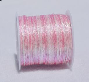 Χρυσή και ασημένια κλωστή Συμφωνική κλωστή βραχιόλι Πλεκτό σχοινί νήμα νεφρίτη diy υλικό Χειροποίητο πλεκτό κόσμημα