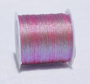 Χρυσή και ασημένια κλωστή Συμφωνική κλωστή βραχιόλι Πλεκτό σχοινί νήμα νεφρίτη diy υλικό Χειροποίητο πλεκτό κόσμημα