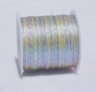 Χρυσή και ασημένια κλωστή Συμφωνική κλωστή βραχιόλι Πλεκτό σχοινί νήμα νεφρίτη diy υλικό Χειροποίητο πλεκτό κόσμημα