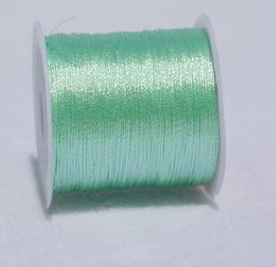 Χρυσή και ασημένια κλωστή Συμφωνική κλωστή βραχιόλι Πλεκτό σχοινί νήμα νεφρίτη diy υλικό Χειροποίητο πλεκτό κόσμημα