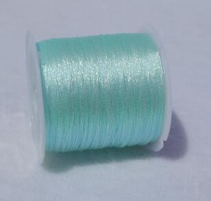 Χρυσή και ασημένια κλωστή Συμφωνική κλωστή βραχιόλι Πλεκτό σχοινί νήμα νεφρίτη diy υλικό Χειροποίητο πλεκτό κόσμημα