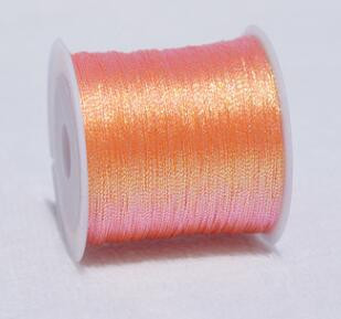 Χρυσή και ασημένια κλωστή Συμφωνική κλωστή βραχιόλι Πλεκτό σχοινί νήμα νεφρίτη diy υλικό Χειροποίητο πλεκτό κόσμημα